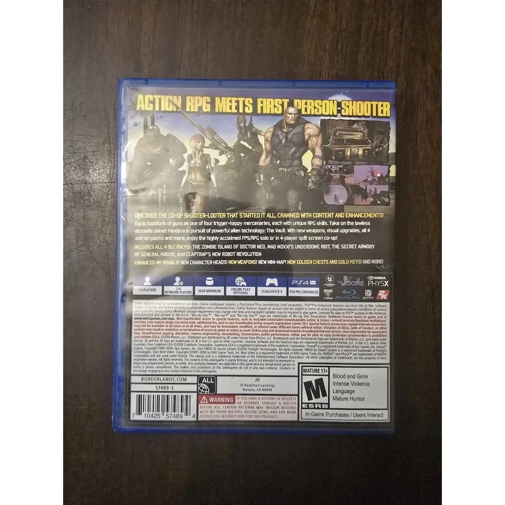N/A borderlands game